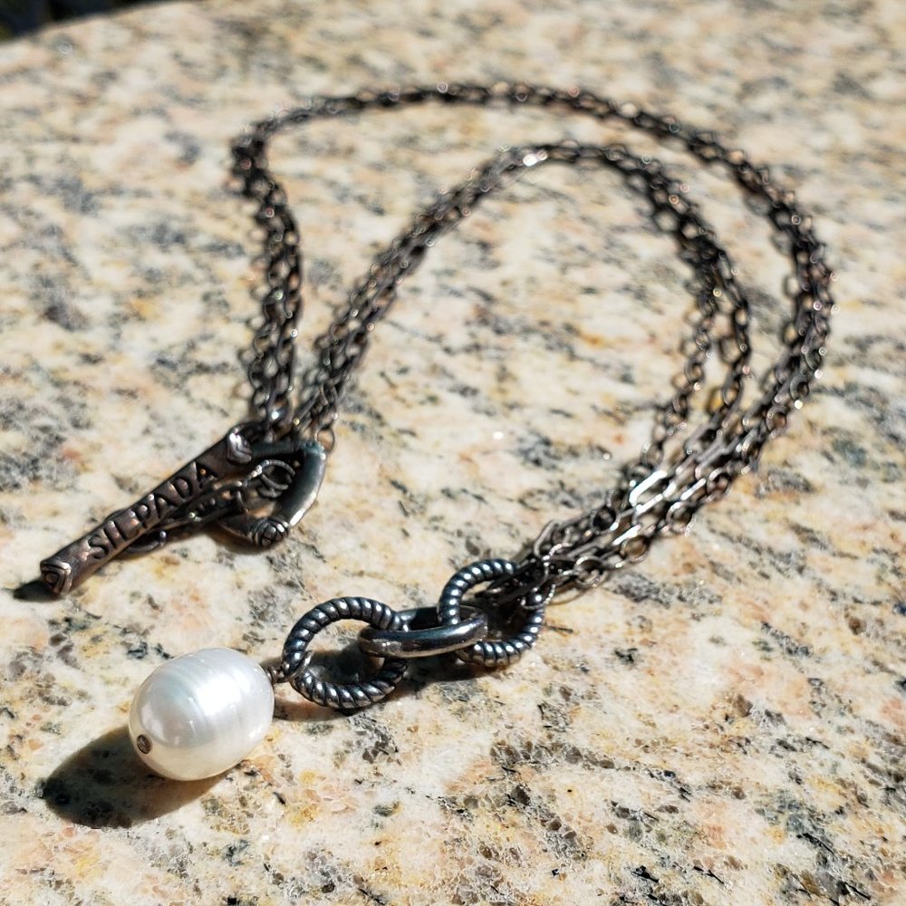 Silpada Sterling Silver Freshwater Pearl necklace